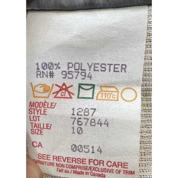 Vintage Leslie Belle Women's 2pc Suit Dress, Size 10- Made in Canada retro - Picture 4 of 15